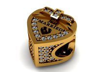 new marriage charm ball | 3D