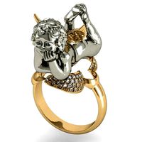 fashion ring litlle angel | 3D