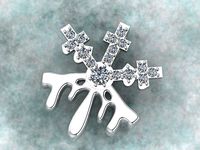 snowflake is melting | 3D