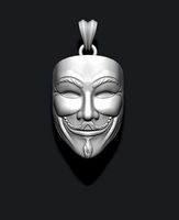 Vendetta anonymous pendant | 3D