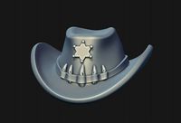 Sheriff Hat | 3D