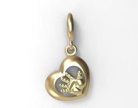 Pendant My Baby hand STL | 3D