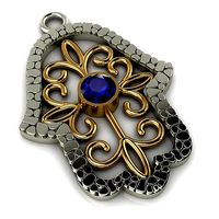 Hamsa Jewish pendant | 3D