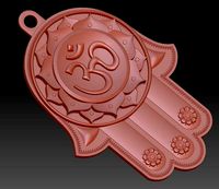 Hamsa Buddha Hand  file resize able | 3D