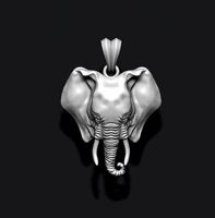 elephant pendant | 3D