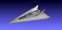 SSTO Spaceplane Design Printable Model | 3D