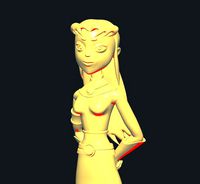 Teen Titan Starfire | 3D