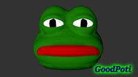 Pepe the Frog Mask | 3D