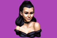 Ariana Grande 3d printable version | 3D