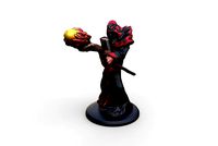 Arcane Wizard 3d Printable miniature attack Stance | 3D