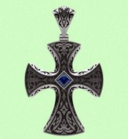 Cross With Pattern | 3D