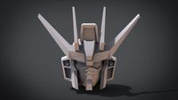 Aile Strike Gundam Head  | 3D