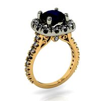 engagement ring | 3D