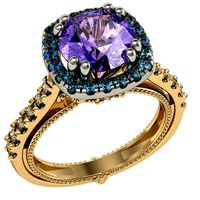 engagement ring | 3D