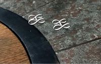 Infinity cufflinks | 3D