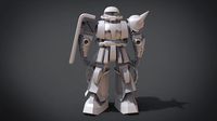 Zaku II Gundam | 3D