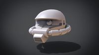 Zaku II Gundam Head | 3D