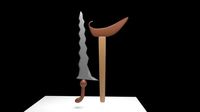 Keris Indonesia | 3D
