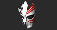 Half Hollow Mask - Kurosaki Ichigo - Bleach | 3D