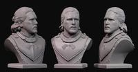 Jon Snow bust 3 | 3D