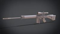 FAL Sniper Purpose | 3D