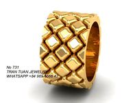 731 Snakeskin Ring | 3D