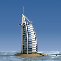 Burj Al Arab 3D Model