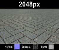 Paver Blocks 1 3D Model