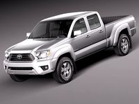 Toyota Tacoma 2012 double cab 3D Model