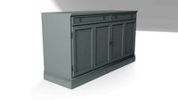 Cameo Grey Modular Media Console