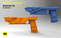 Sabine Wren  from Star Wars - 2 Blasters | 3D