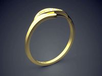 Engraved Ring Gjart A-243 | 3D