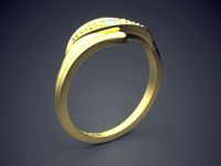 Engraved Ring Gjart A-244 | 3D