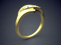 Engraved Ring Gjart A-245 | 3D