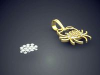 Pendant JPD-389 | 3D