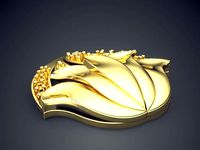 Pendant ZA-PN-3333 | 3D