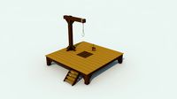 Low Poly Gallows One