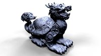 Chinese Turtle figurine | 3D