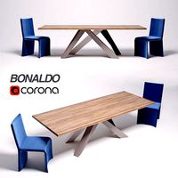 Bonaldo Big Table   Bonaldo Ketch Dining Chair