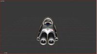 Futuristic Rocket MachineGun