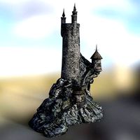 Wizards Tower in fbx format