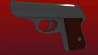 Low-Poly Walther PPK