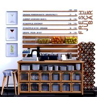 Juice Bar 03 with Clover POS System