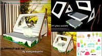 modern child bed-crib