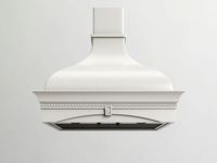 Classical kitchen hood MONTEBIANCO ARGENTO 900