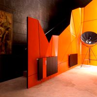 Modern galery interior