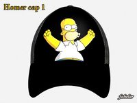 Homer Simpson cap 1 3D Model
