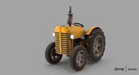 Cartoon Tractor
