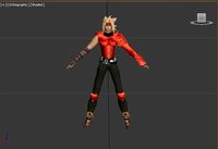 Dart the legend of dragoon VR - AR - low-poly 3D model