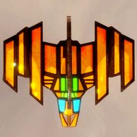 Sci-fi Spaceship Strike Back